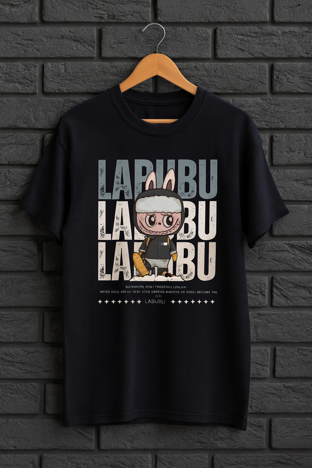 Labubu Oversized T-Shirt | Designer Toy Graphic Unisex Streetwear
