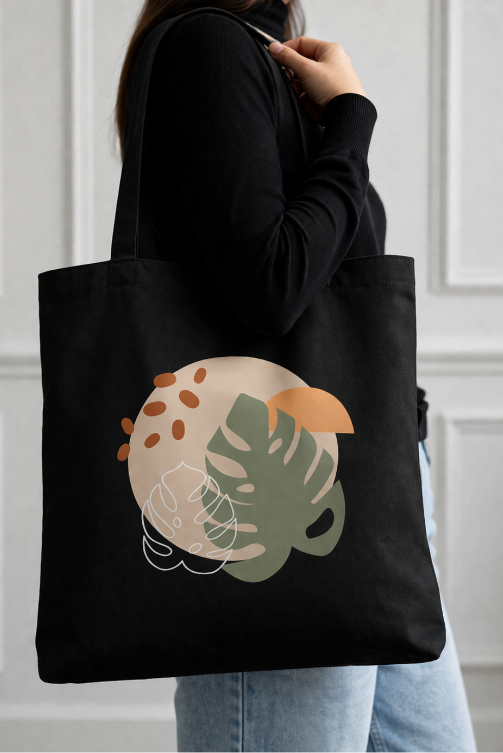 Autumn Leaves Tote Bag | Fall Aesthetic Everyday Carry Bag