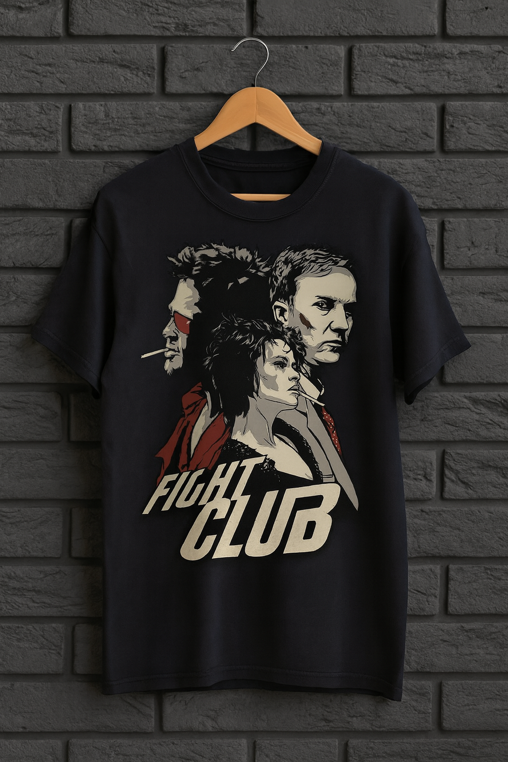 Fight Club Oversized T-Shirt | Movie Graphic Unisex Streetwear