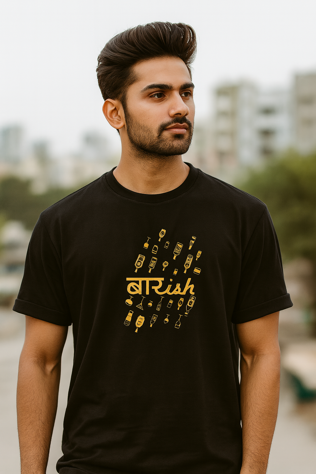Barish Weekend Vibe T-Shirt | Monsoon & Chill Unisex Streetwear