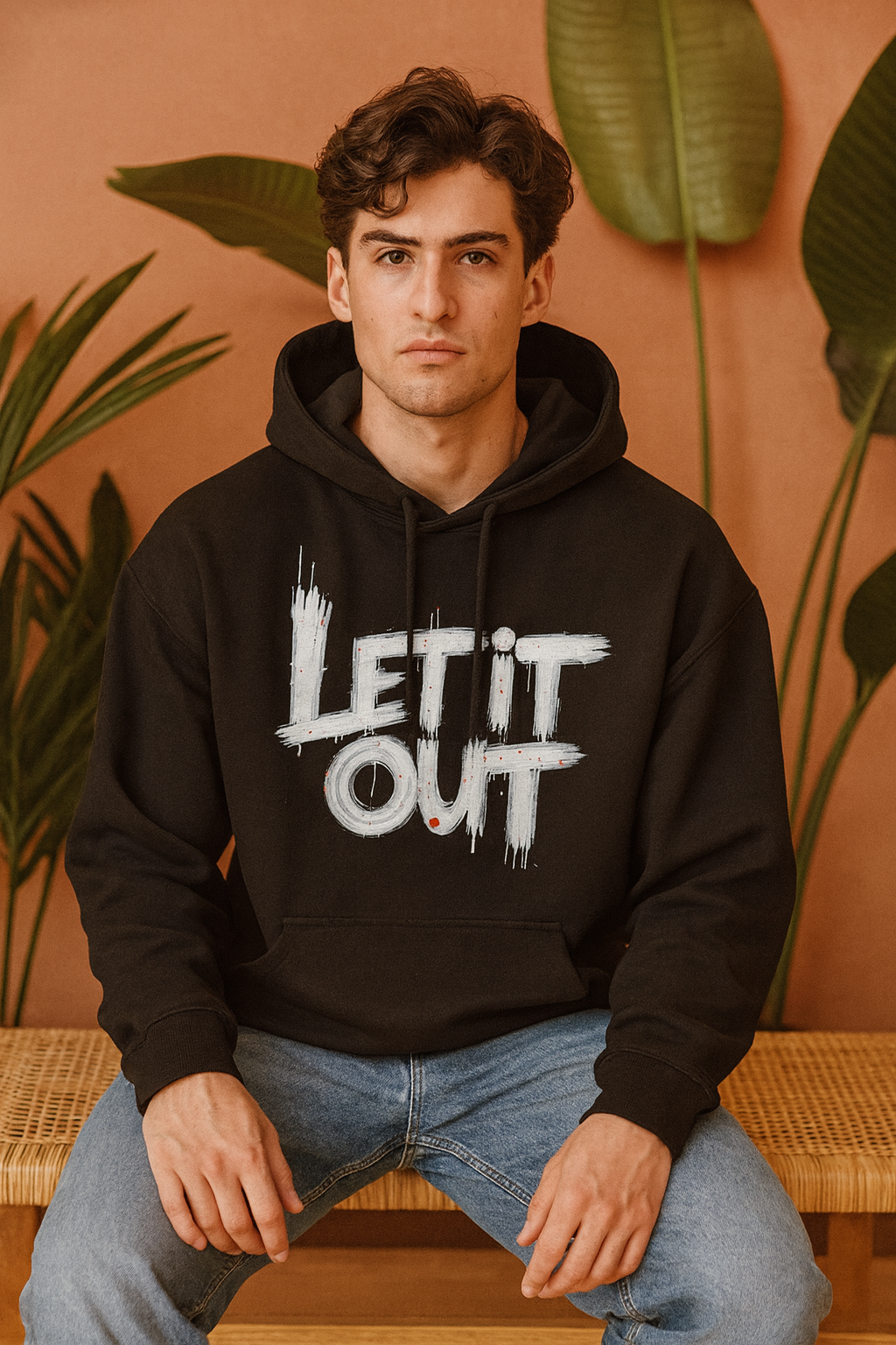 Let It Out Hoodie | Motivational Unisex Streetwear