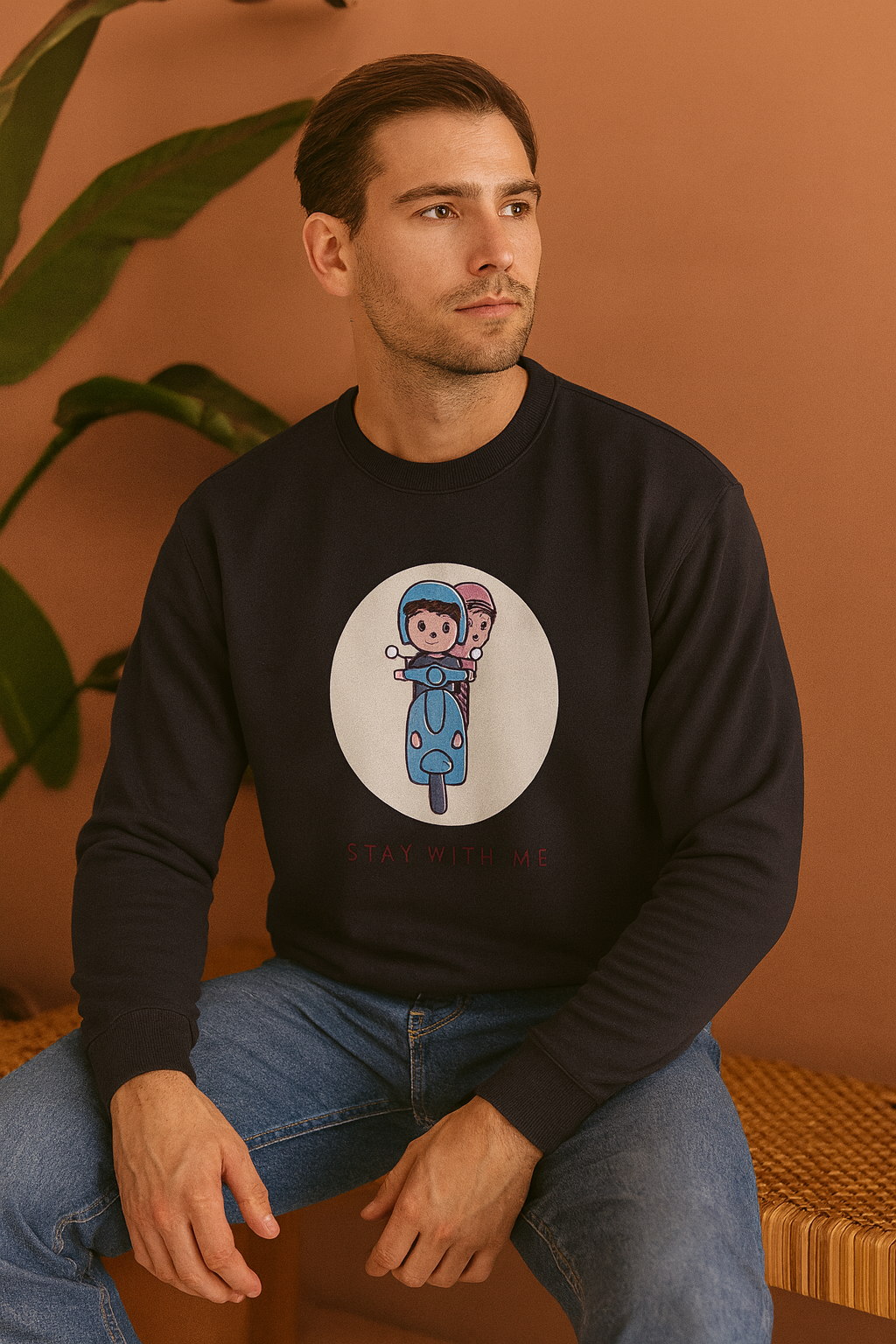 Stay With Me Couple Sweatshirt | Matching Unisex Love Outfit