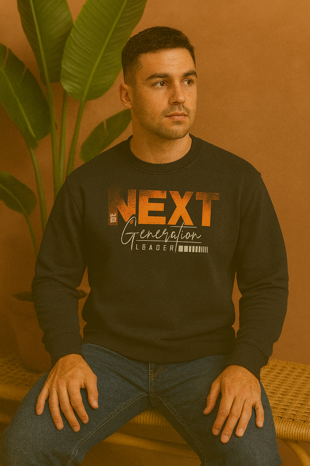 Next Generation Leader Sweatshirt | Motivational Unisex Streetwear