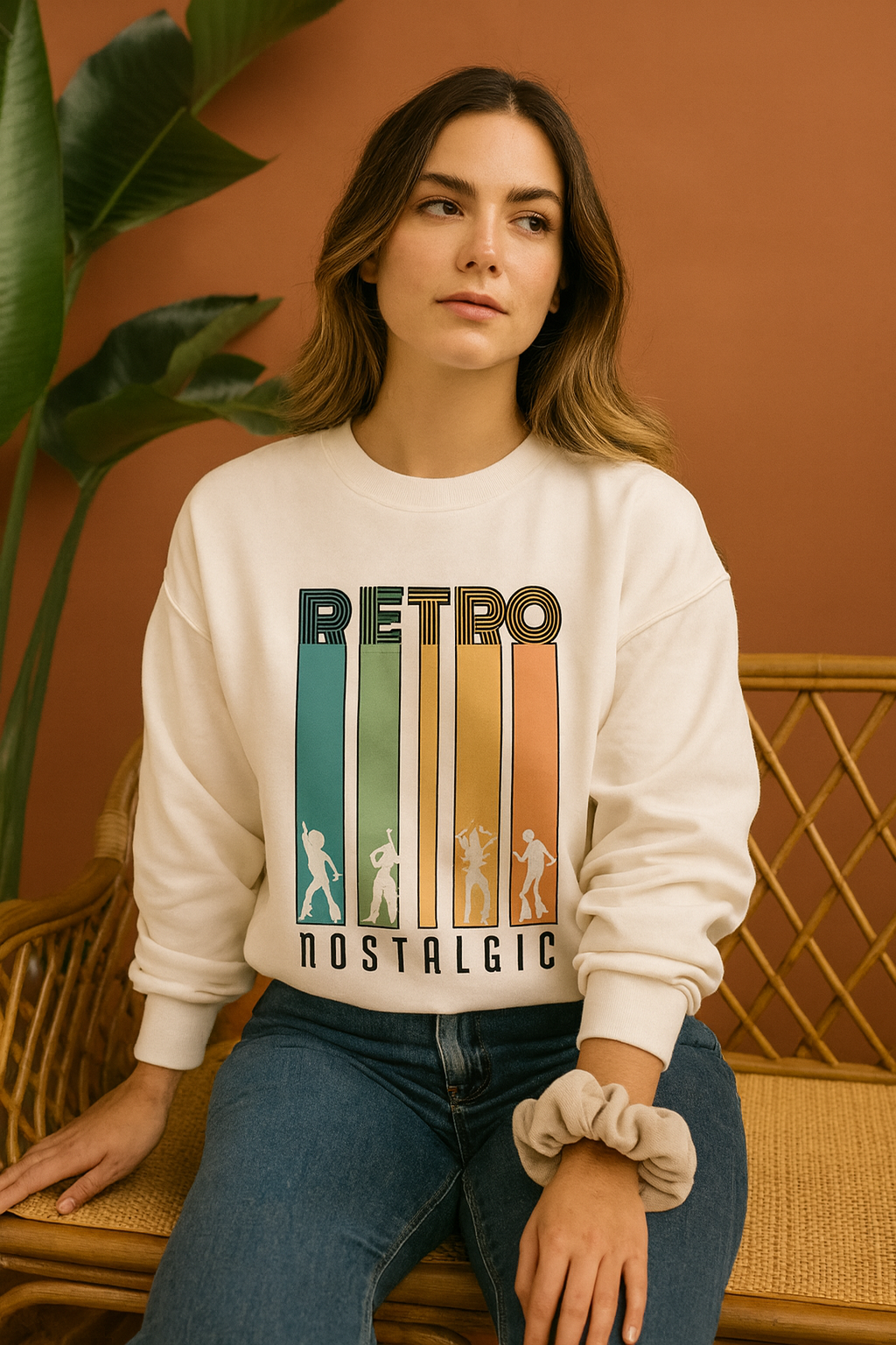 Retro Nostalgic Sweatshirt | Vintage Unisex Streetwear