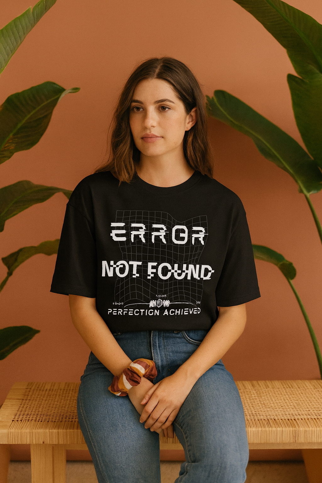 Error Not Found Oversized T-Shirt | Tech Geek Unisex Streetwear
