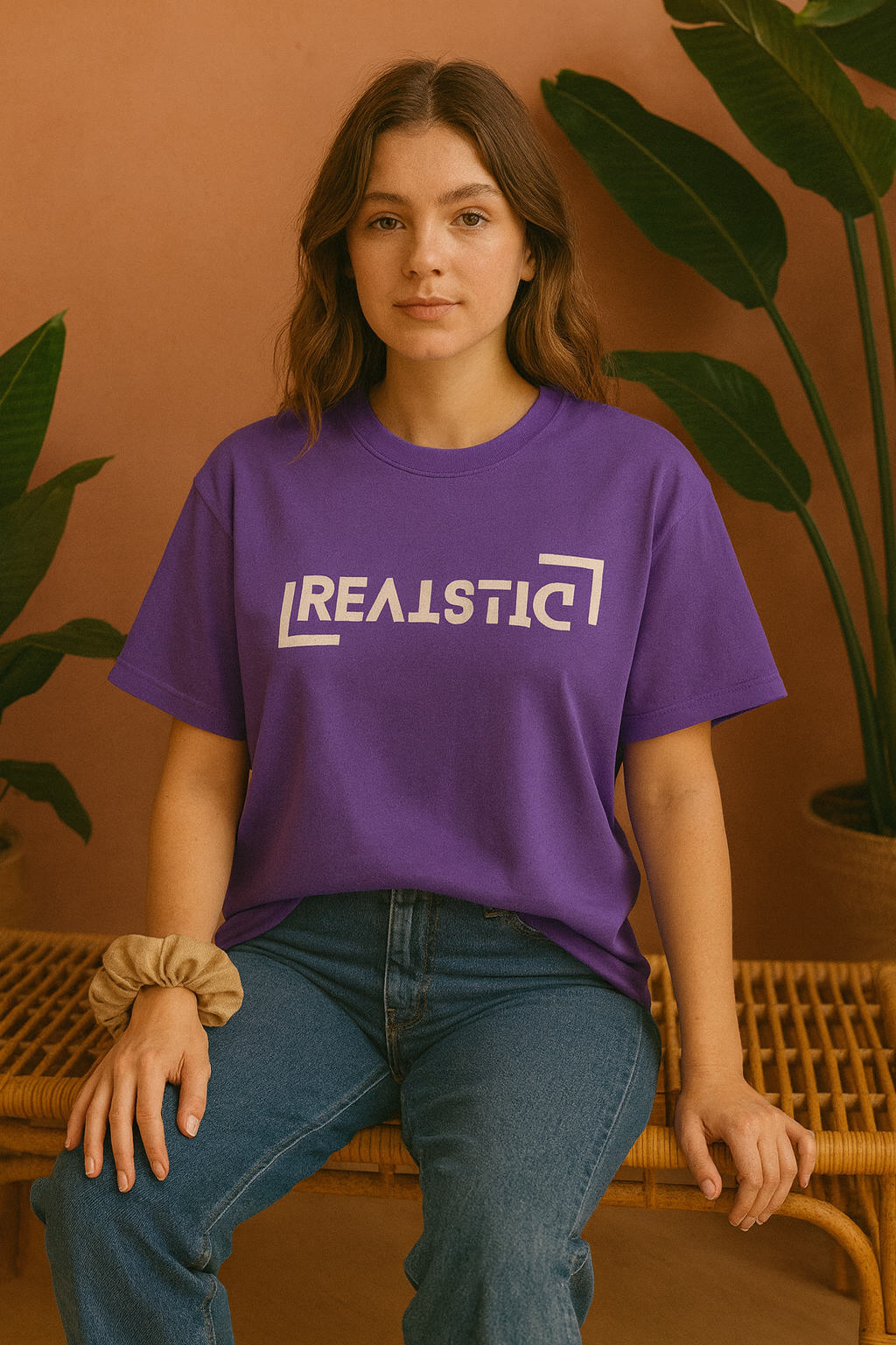 Realistic Oversized T-Shirt | Minimal Bold Unisex Streetwear