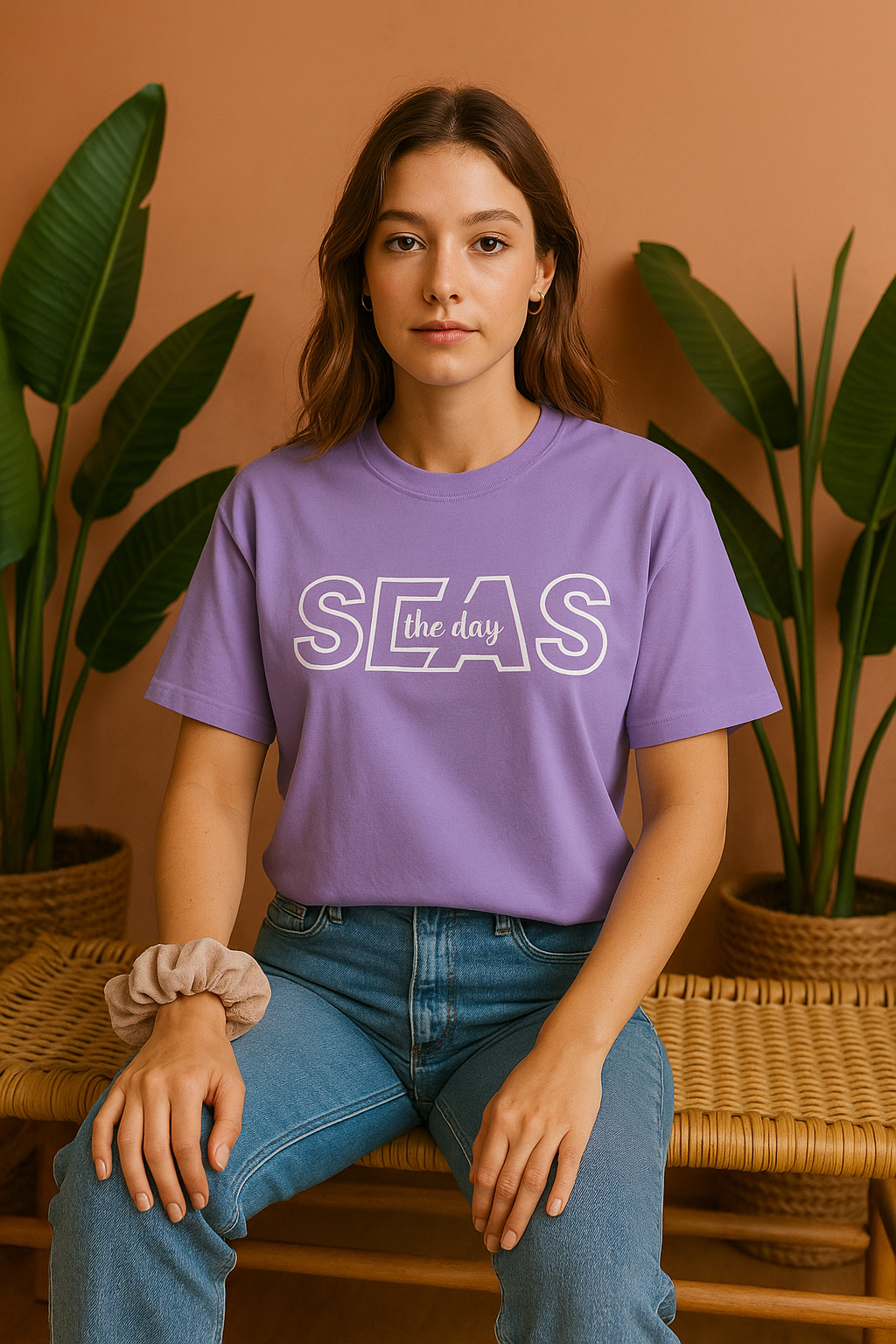 SEAS Oversized T-Shirt | Ocean Inspired Unisex Streetwear