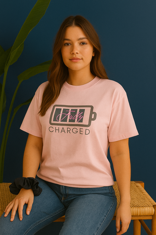 Fully Charged Oversized T-Shirt | Energetic Unisex Streetwear