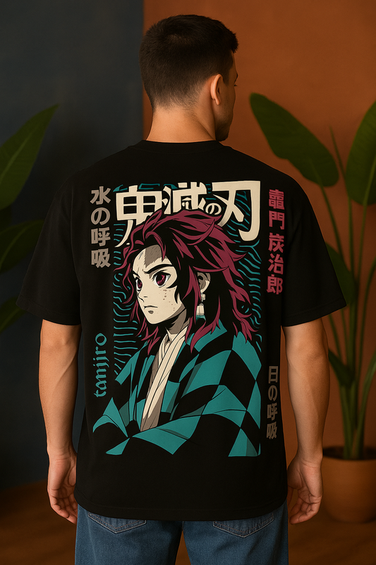 Tanjiro T-Shirt | Demon Slayer Anime Graphic Unisex Tee
