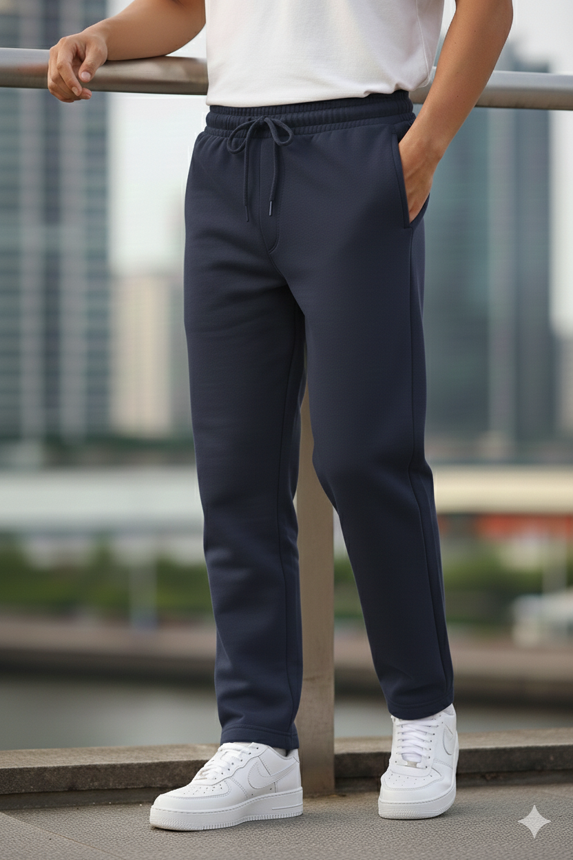Navy Blue Sweatpant | Premium Unisex Streetwear Joggers
