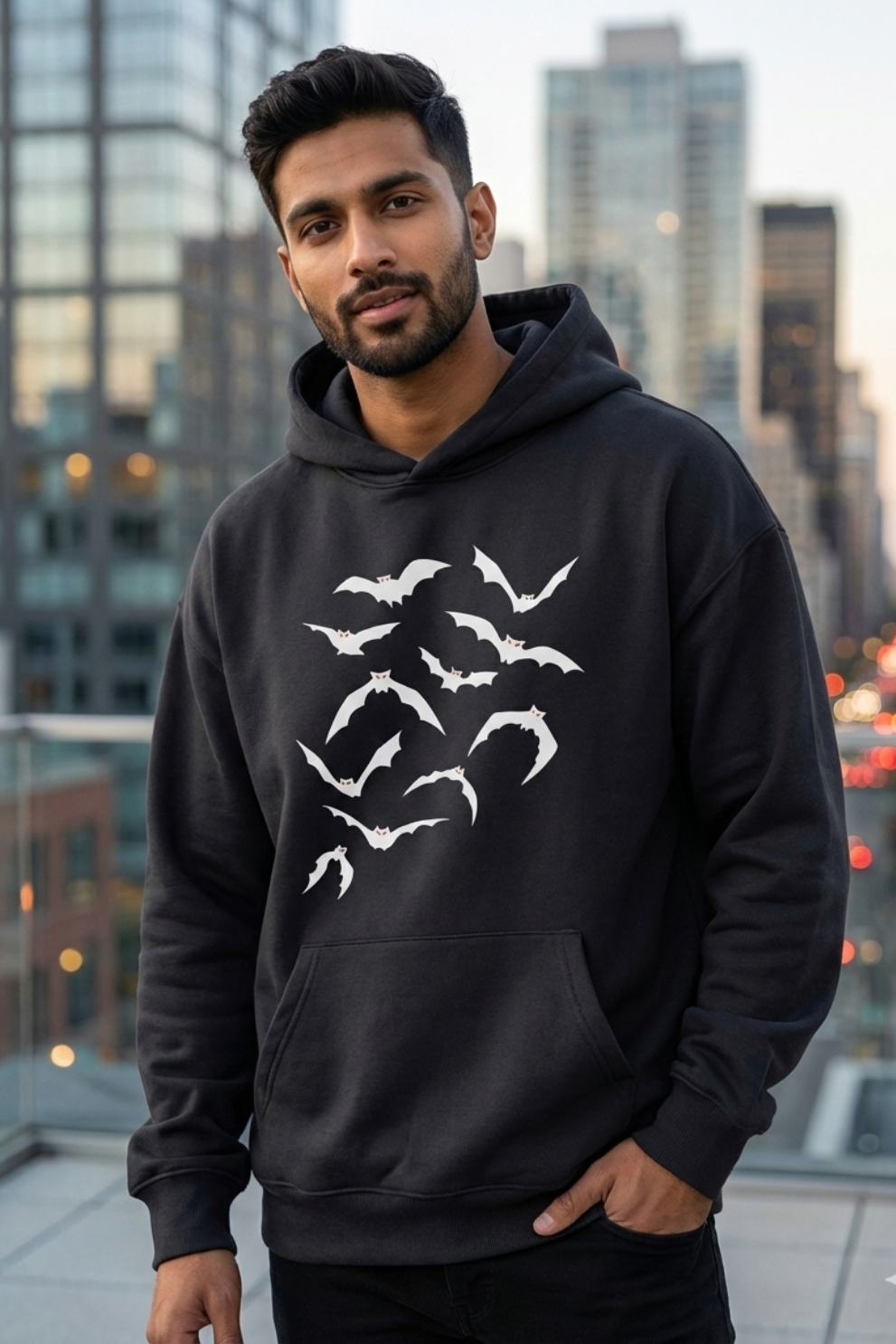 Birds Hoodie | Nature-Inspired Graphic Unisex Streetwear