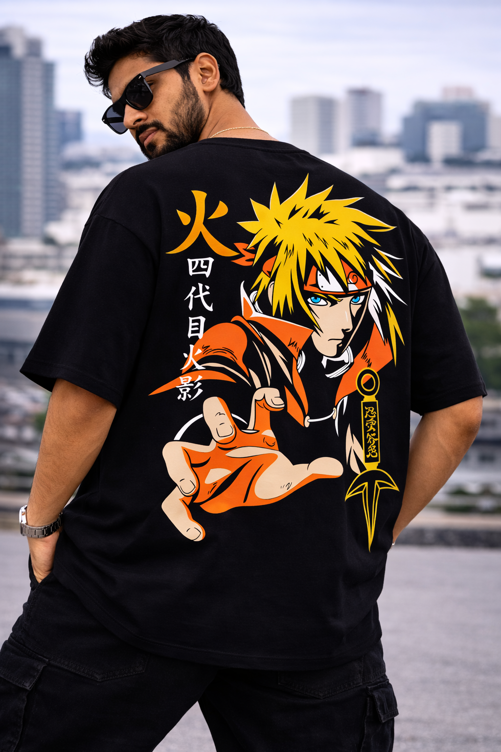 Naruto Oversize T-Shirt | Anime Inspired Ninja Unisex Streetwear