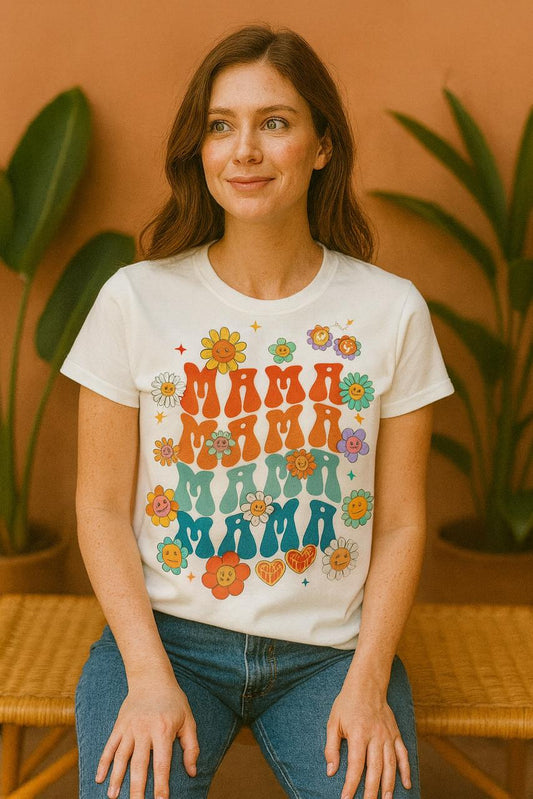 Mama T-Shirt | Motherhood Half Sleeves Tee
