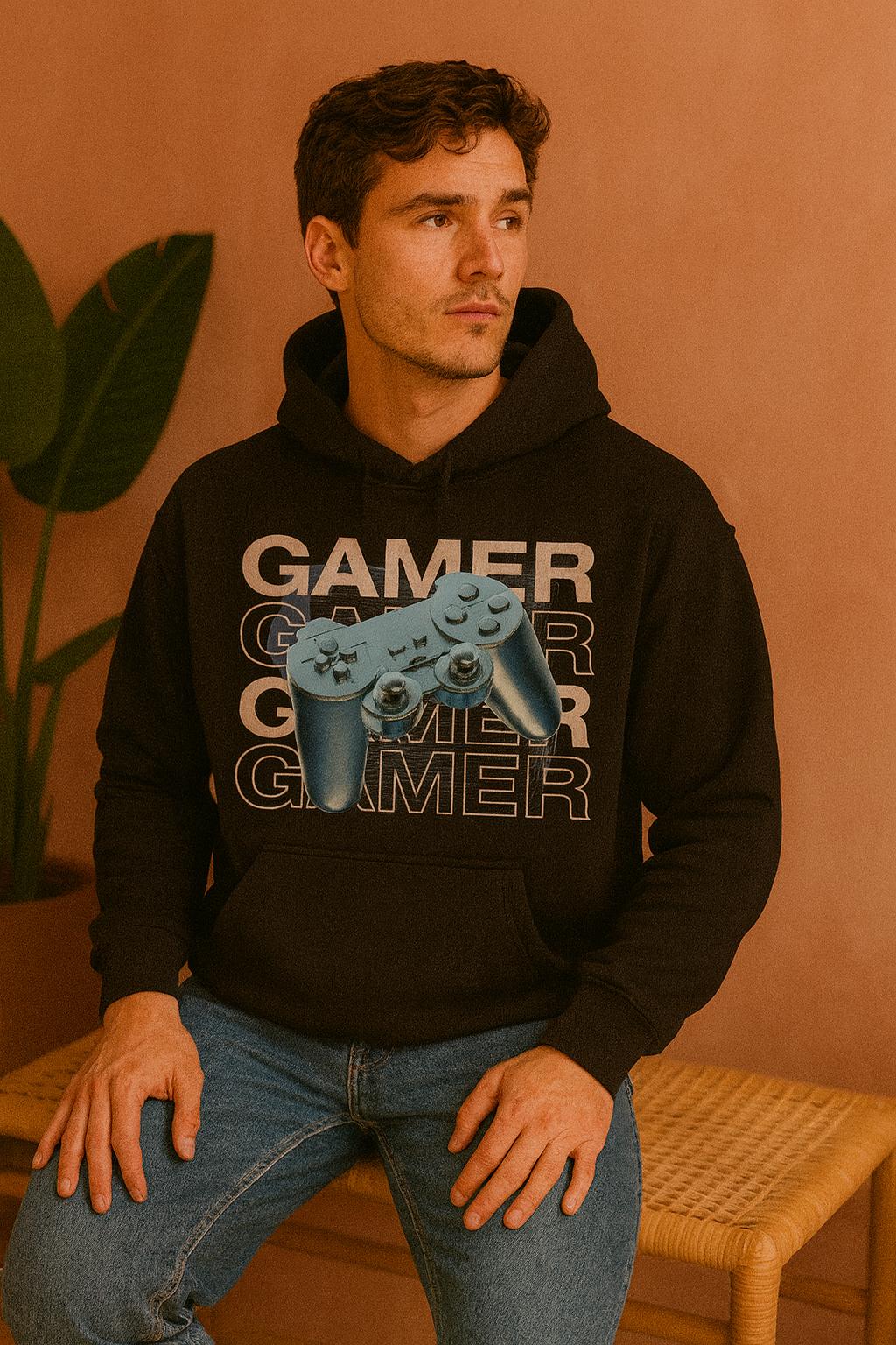 Gamer Gamer Hoodie | Gaming Lifestyle Unisex Streetwear