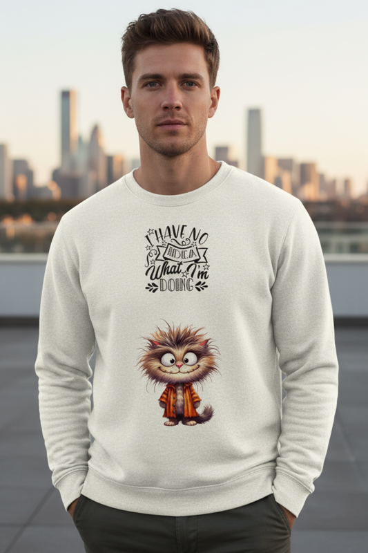 I Have No Idea What I’m Doing Sweatshirt | Funny Quote Unisex Streetwear