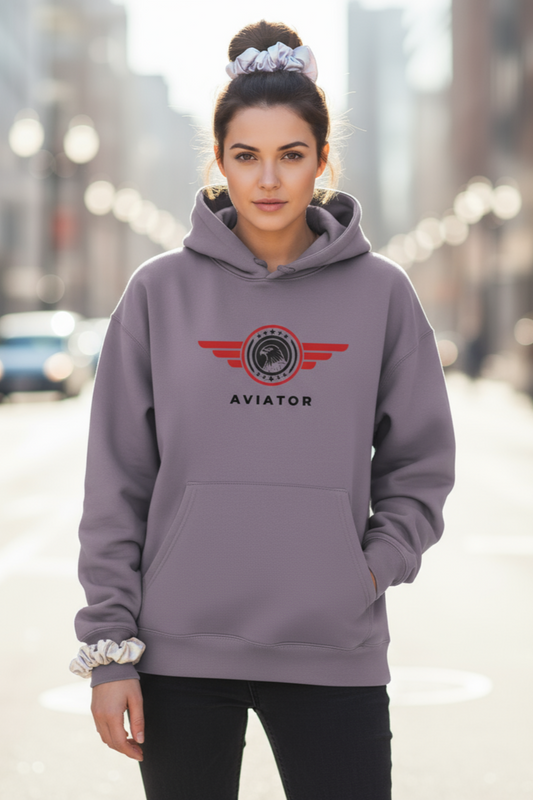 Aviator Hoodie | Pilot & Adventure Inspired Unisex Streetwear