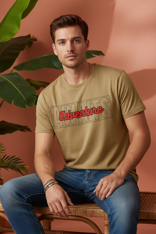 Adventure Awaits T-Shirt | Travel & Wanderlust Unisex Casual Wear