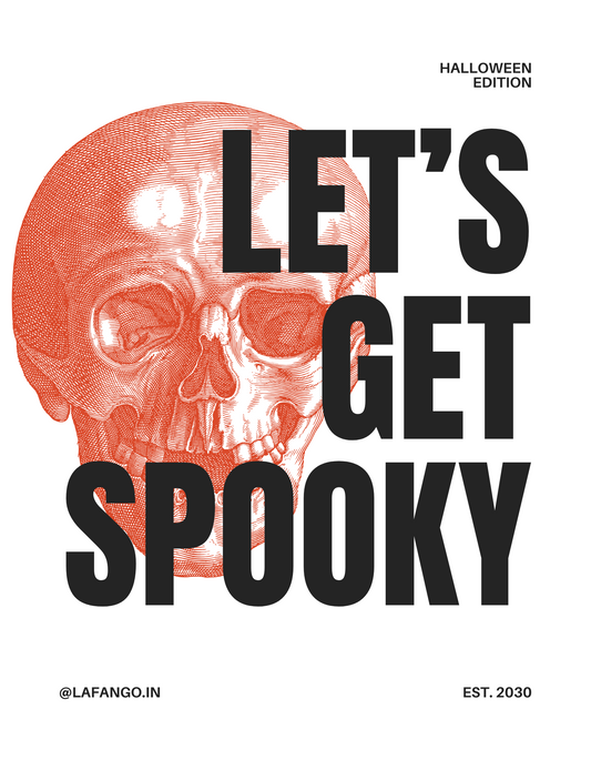 Let’s Get Spooky T-Shirt | Halloween Half Sleeves Tee