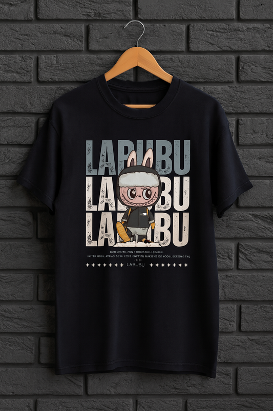 Labubu Oversized T-Shirt | Designer Toy Graphic Unisex Streetwear