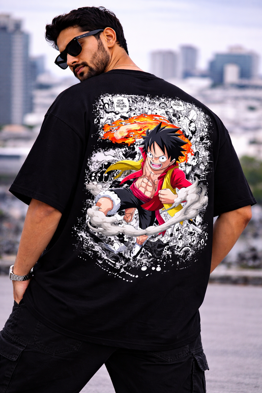 Naruto Anime Oversize T-Shirt | Ninja Graphic Unisex Streetwear