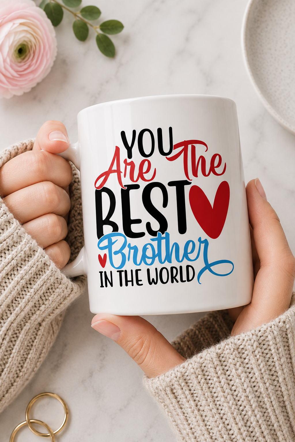 You Are the Best Brother Coffee Mug | Ceramic Gift Mug for Brother