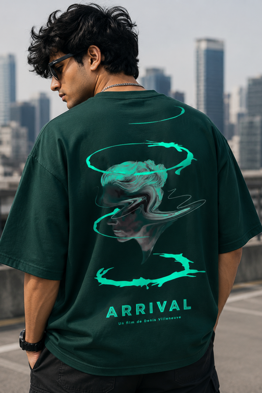 ARRIVAL Oversize T-Shirt | Minimal Graphic Unisex Streetwear