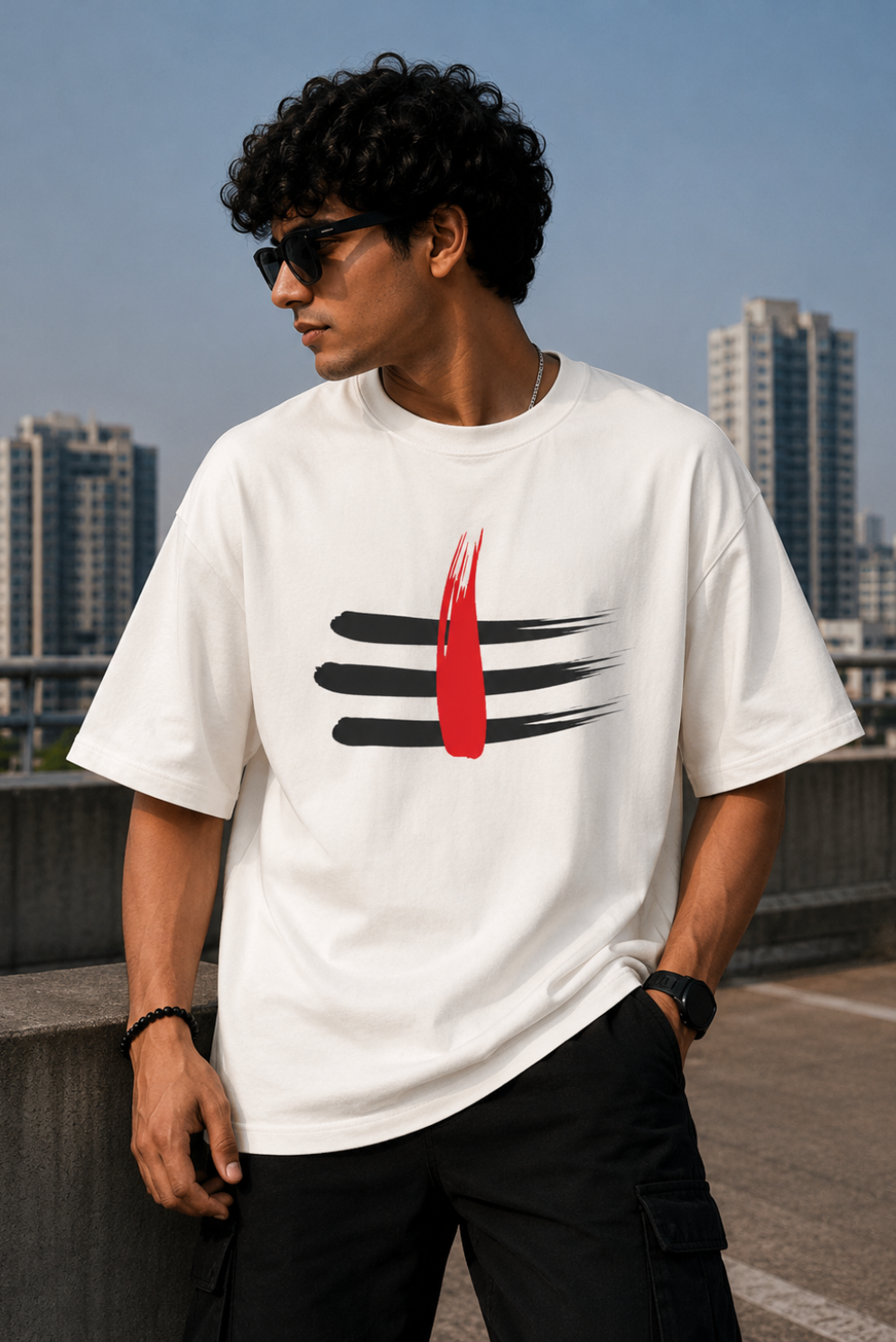 Mahakaal Oversize T-Shirt | Spiritual Graphic Unisex Streetwear