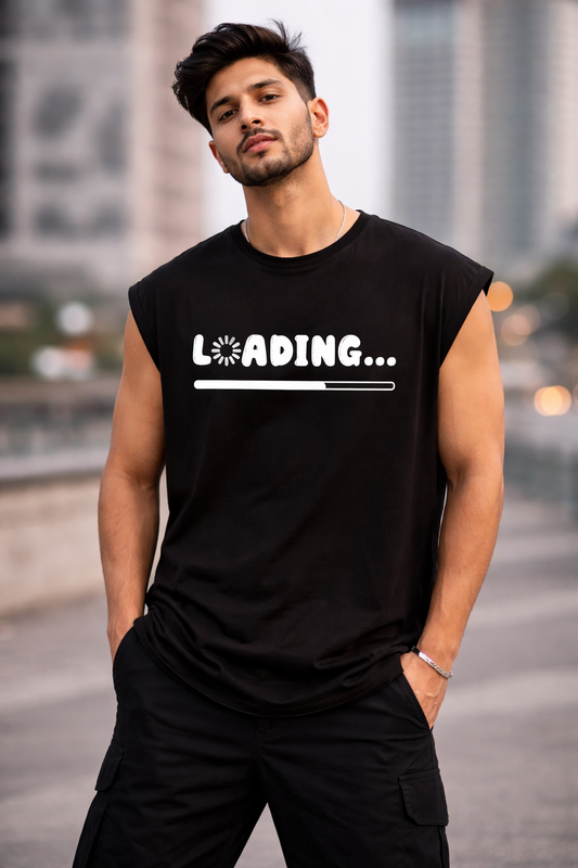 Loading Sleeveless Oversize T-Shirt | Tech Streetwear