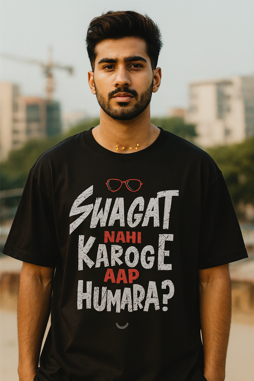 Swagat Nai Karoge Humara T-Shirt | Bollywood Dialogue Unisex Streetwear