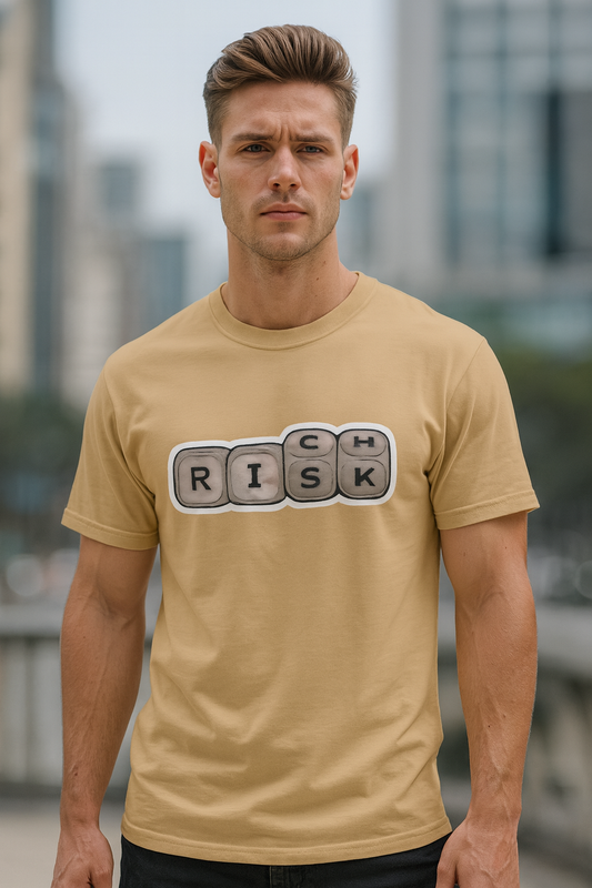 RISK T-Shirt | Bold Statement Unisex Casual Wear