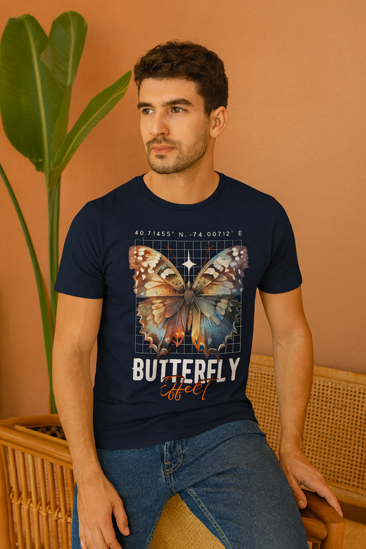 Butterfly Effect T-Shirt | Aesthetic Half Sleeves Tee
