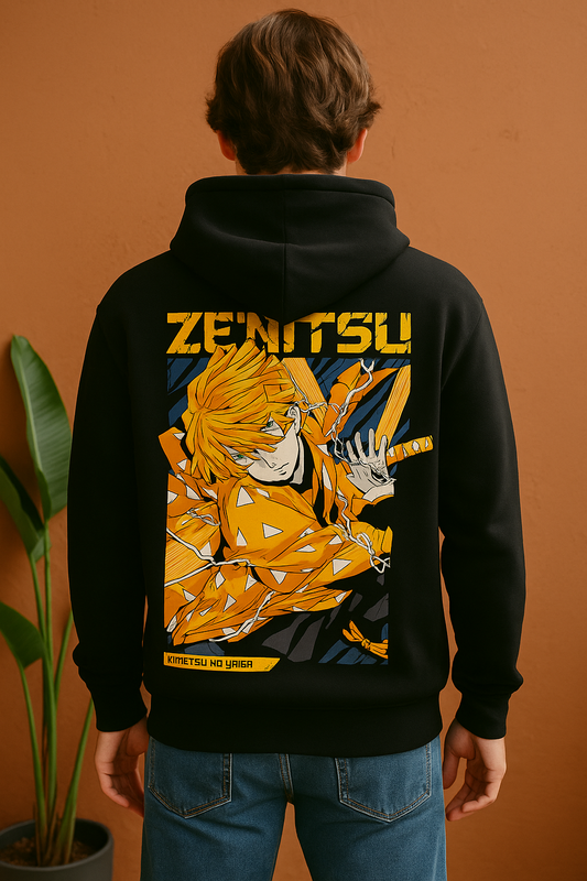 Zenitsu Hoodie | Anime Streetwear Oversized Unisex