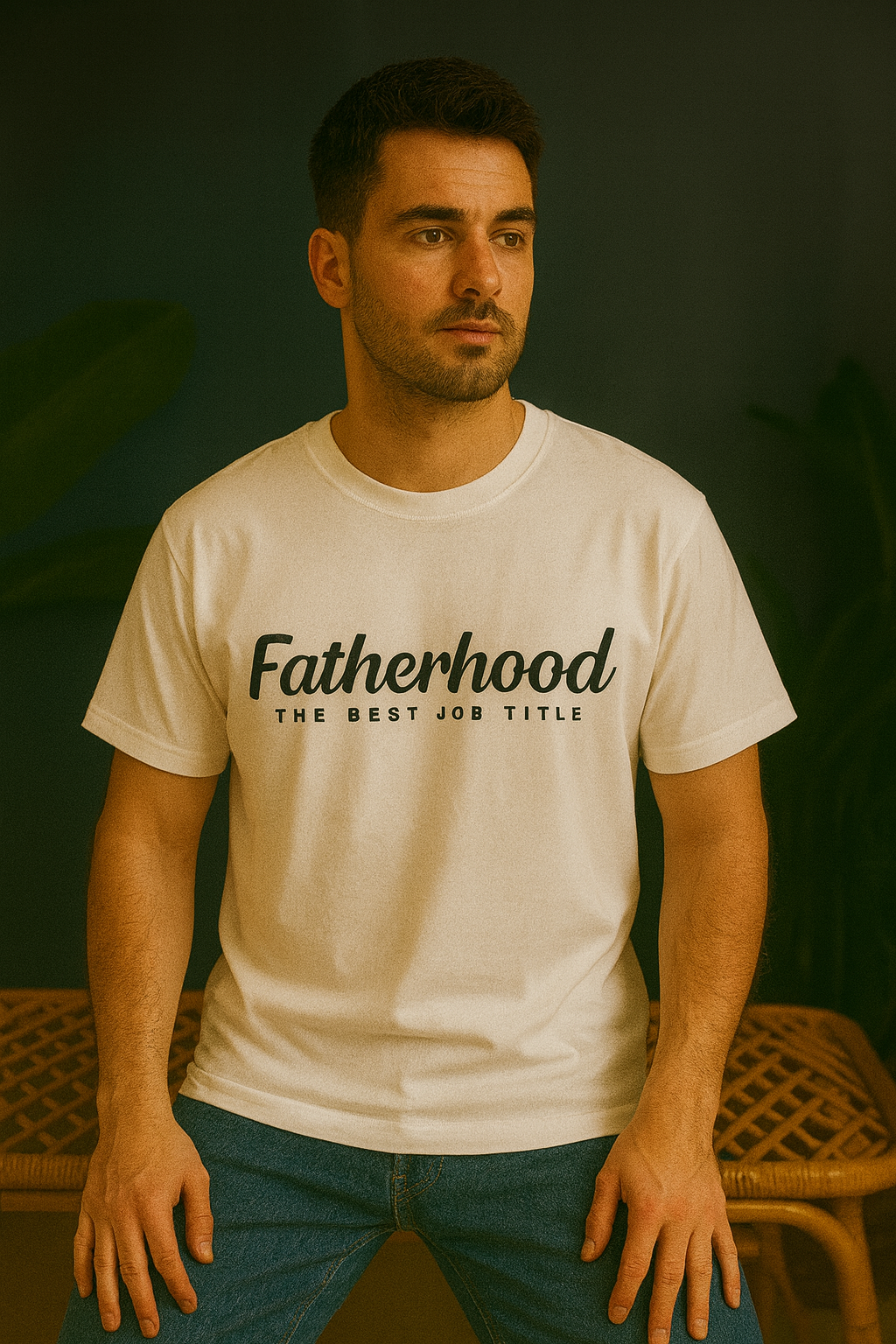 Fatherhood Oversized T-Shirt | Dad Life Unisex Streetwear