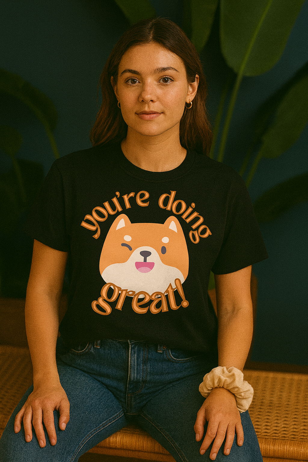 You Are Doing Great Oversized T-Shirt | Motivational Unisex Streetwear