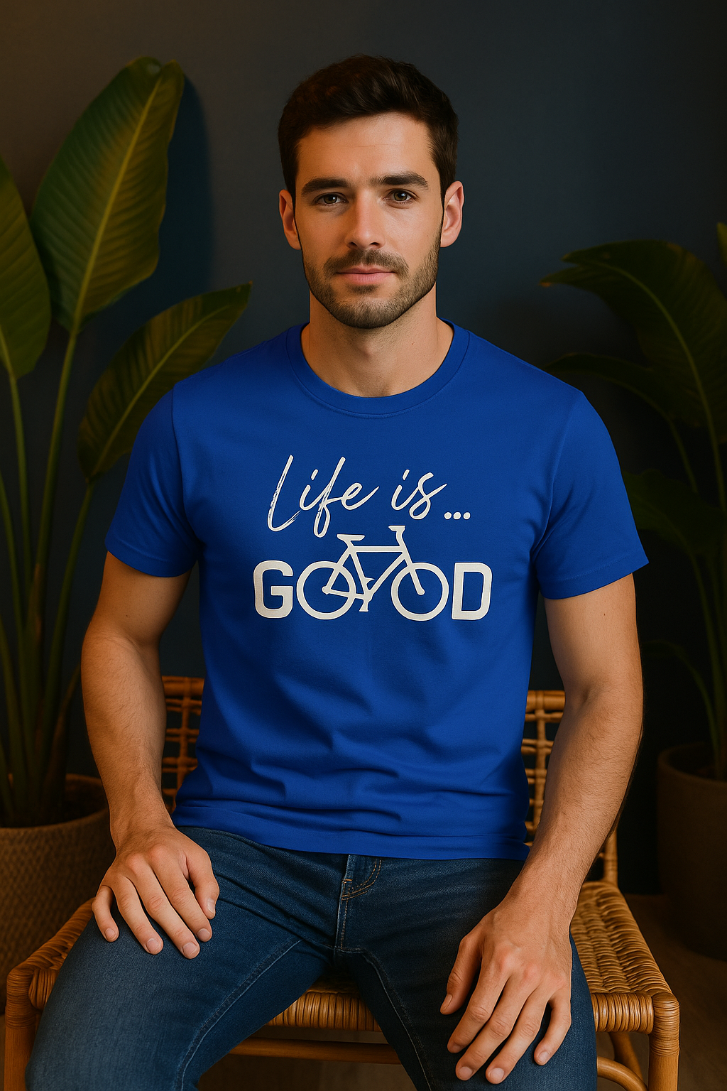 Life is Good T-Shirt | Positive Quote Unisex Casual Wear