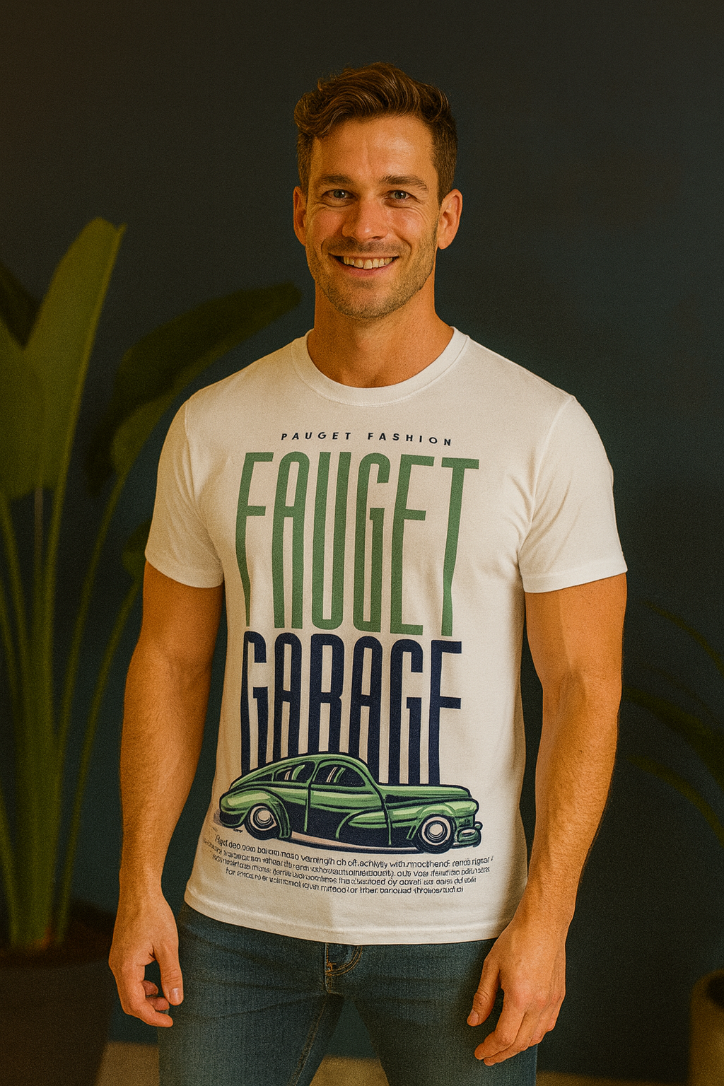 Fauget Garage T-Shirt | Biker & Garage Lifestyle Unisex Streetwear