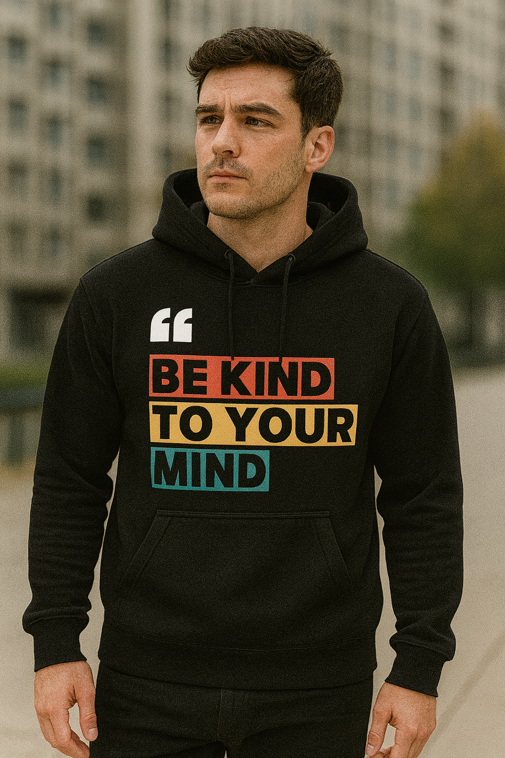 Be Kind to Mind Hoodie | Mental Health Awareness Unisex Streetwear