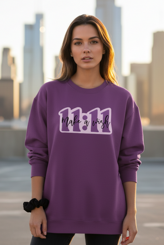11:11 Sweatshirt | Angel Number Manifestation Unisex Streetwear