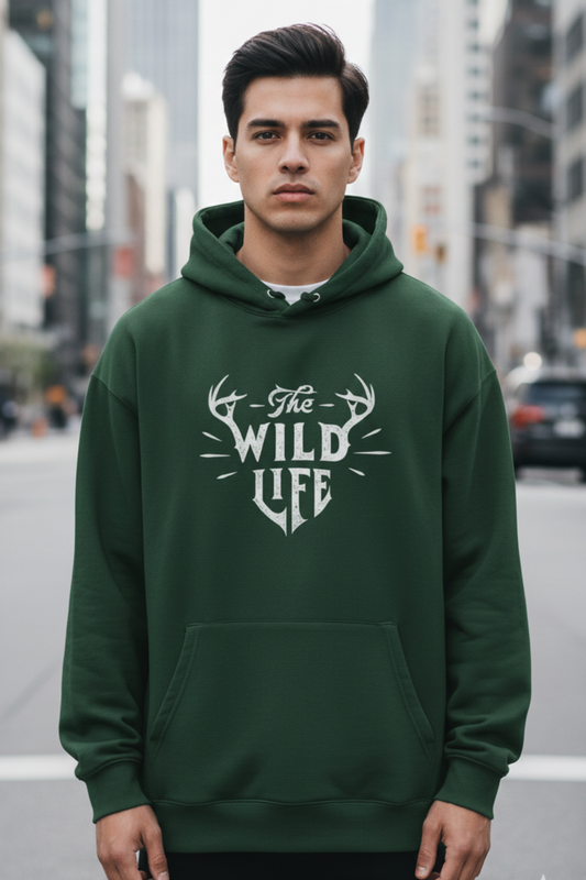 Wild Life Oversize Hoodie | Nature & Adventure Unisex Streetwear
