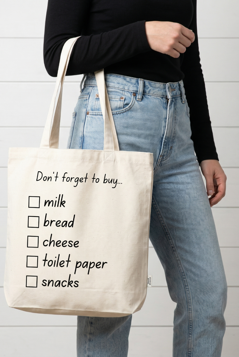 Don’t Forget to Buy Tote Bag | Funny Shopping Quote Everyday Carry