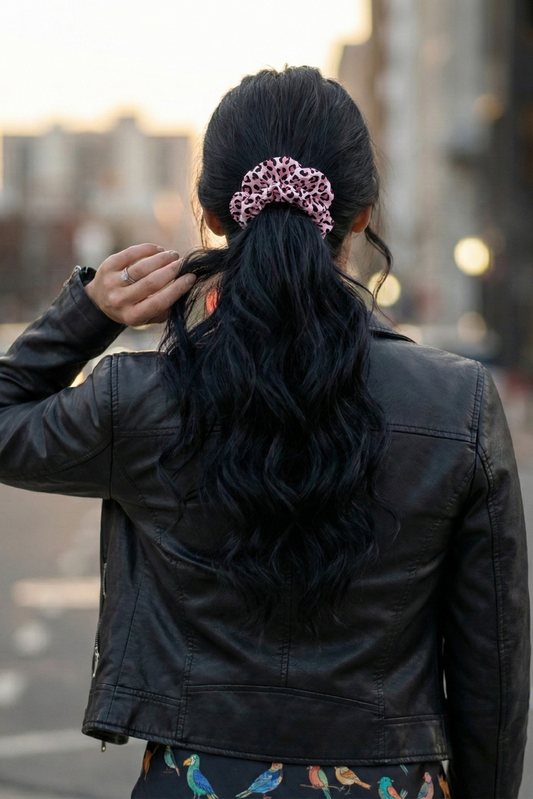 Set of 5 Regular Size Scrunchies | Soft Hair Tie Pack for Everyday Styling