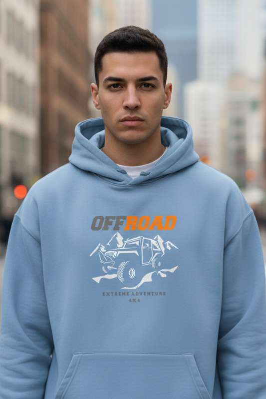 Off Road Oversize Hoodie | Adventure & Motorsport Unisex Streetwear