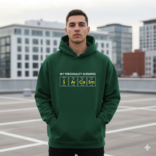 Sarcasm Oversized Hoodie | Funny Quote Unisex Streetwear