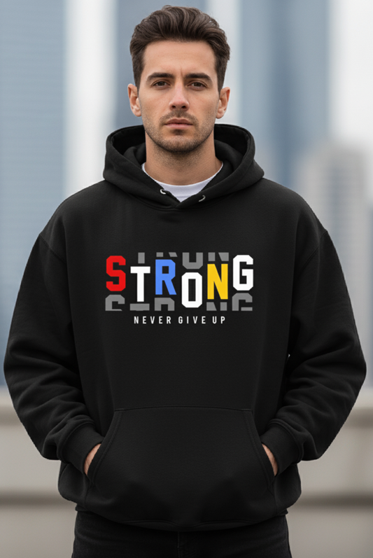STRONG Hoodie | Power & Confidence Unisex Streetwear