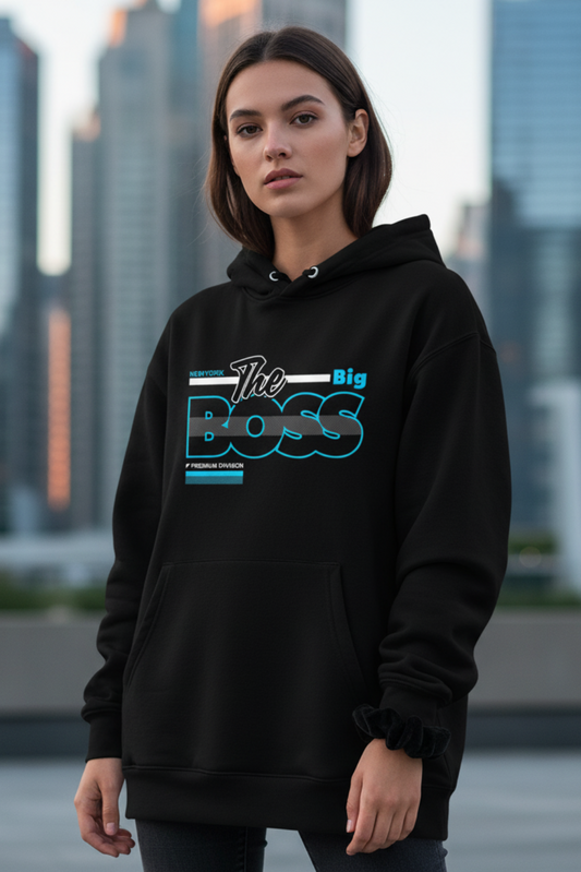 The Big Boss Hoodie | Power Statement Unisex Streetwear