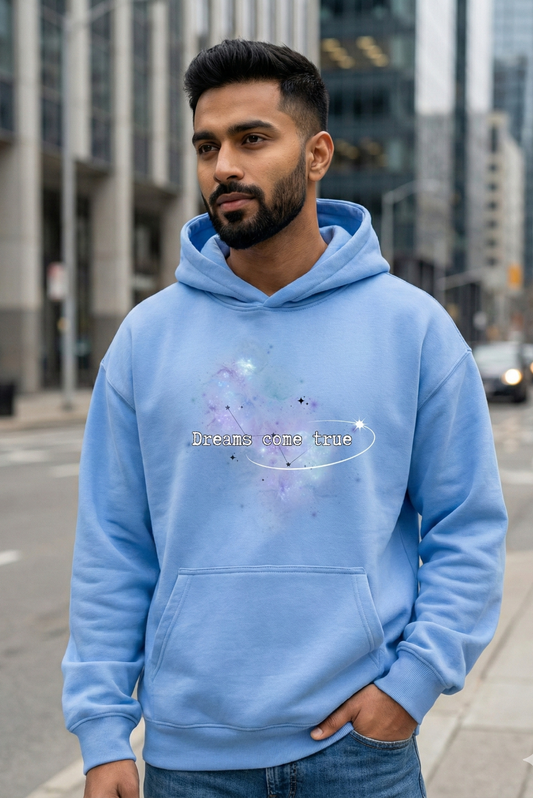 Dream Come True Hoodie | Inspirational Quote Unisex Streetwear