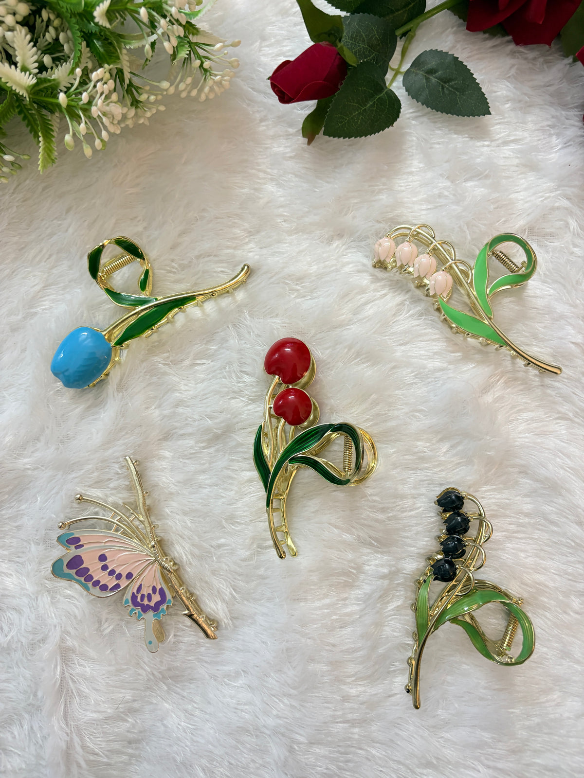 Butterfly Metal Claw Clips | Trendy Stylish Hair Clips for Women