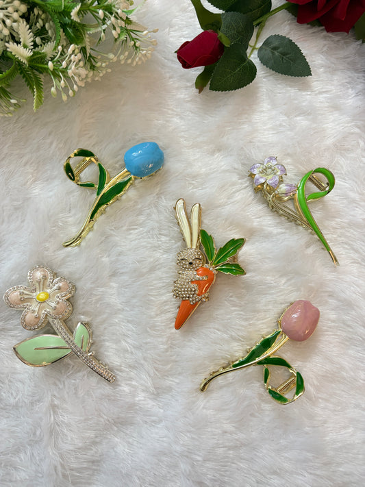 Butterfly Metal Claw Clips | Trendy Stylish Hair Clips for Women
