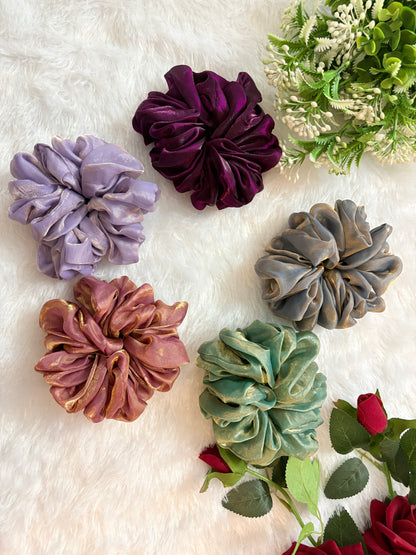 Organza Oversize Size Scrunchies | Soft Hair Scrunchie Set for Women