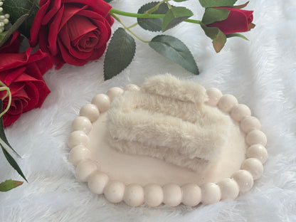 Fur Claw Clips | Trendy Stylish Hair Clips for Women